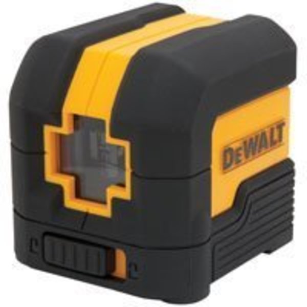 Dewalt DeWALT DW08802 Cross Line Laser Level, Alkaline Battery, 2-Beam, Red Laser DW08802-QU